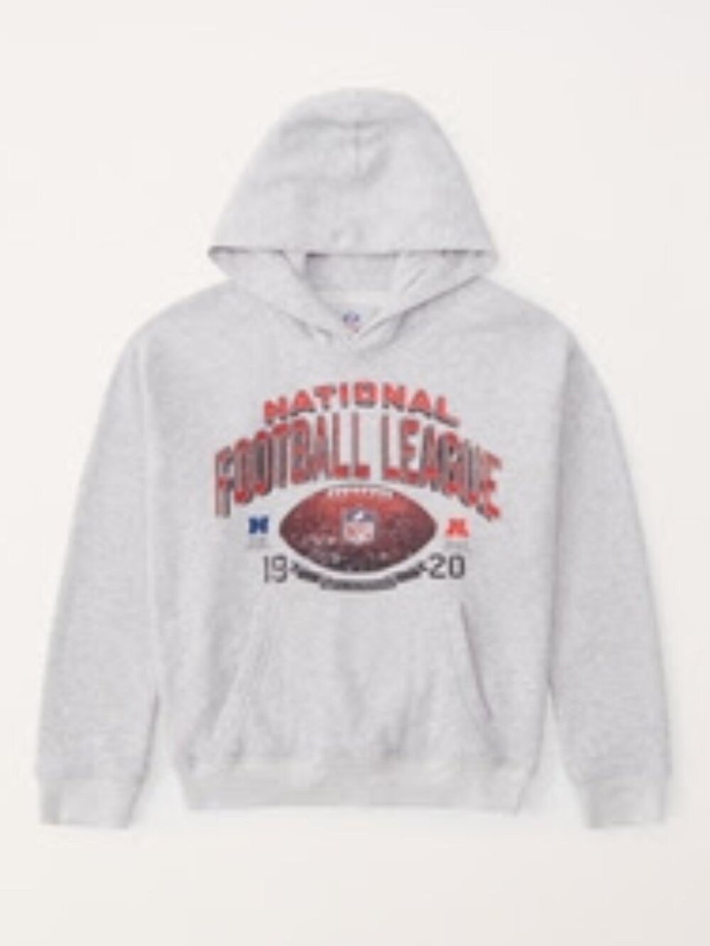 abercrombie kids nfl graphic popover hoodie size: 15/16